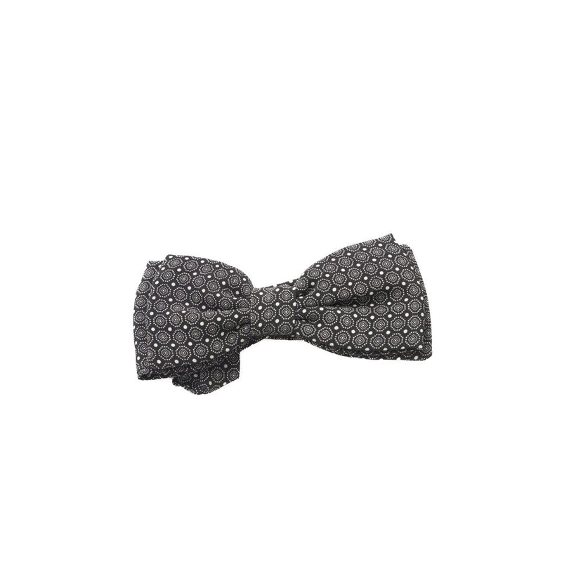 Trussardi Black Silk Unisex Bowtie