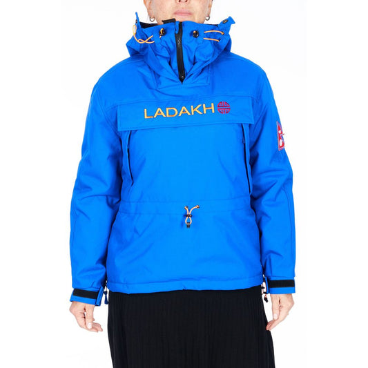 Ladakh Blue Polyester Women Jacket - ClickThatClicks 