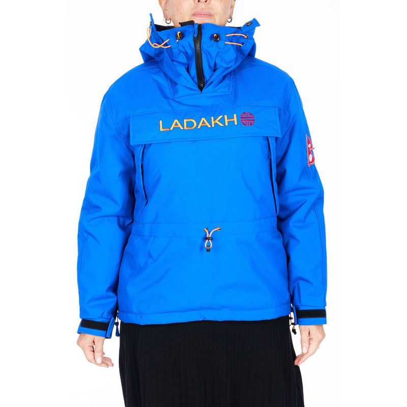 Ladakh Blue Polyester Women Jacket