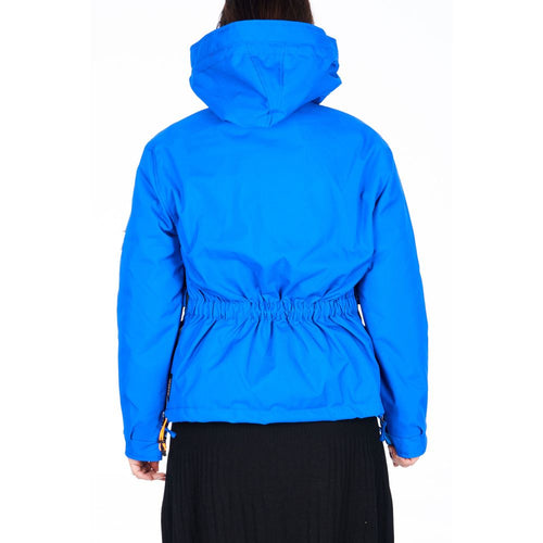 Ladakh Blue Polyester Women Jacket - ClickThatClicks 