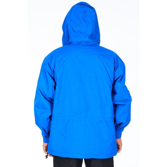 Ladakh Blue Polyester Men's Jacket - ClickThatClicks 