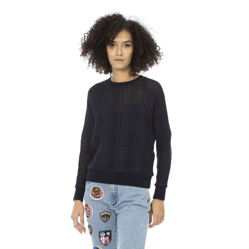 Mr&Mrs Italy Blue Cotton Women Shirt