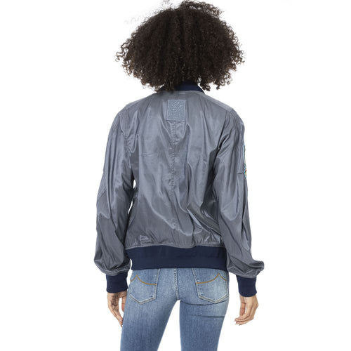 Mr&Mrs Italy Light Blue Polyamide Women Jacket - ClickThatClicks 