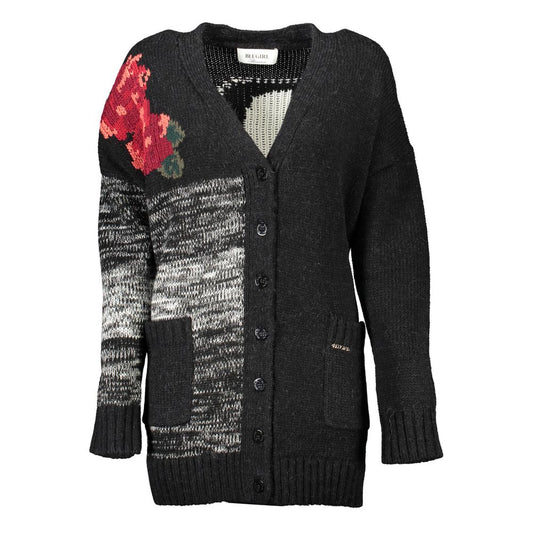 Blugirl Nero Acrylic Women Cardigan - ClickThatClicks 