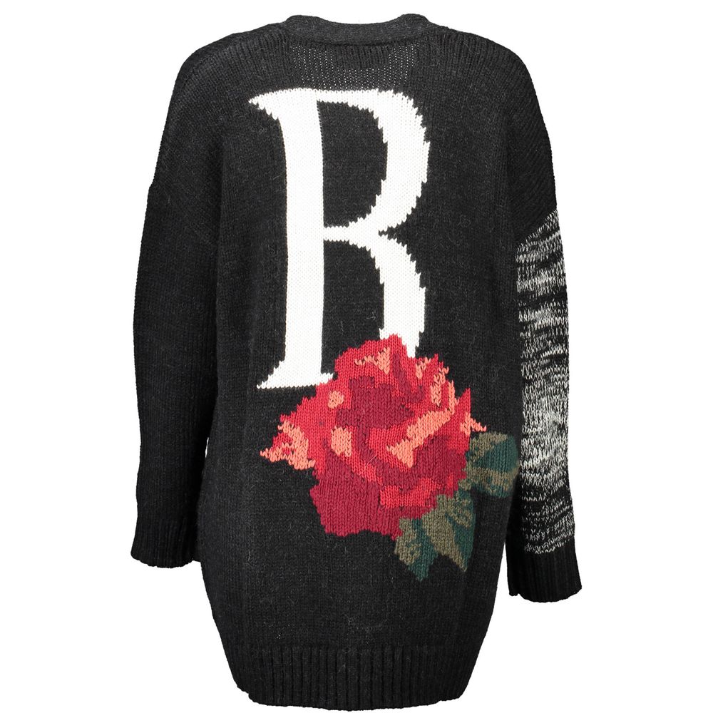 Blugirl Nero Acrylic Women Cardigan - ClickThatClicks 