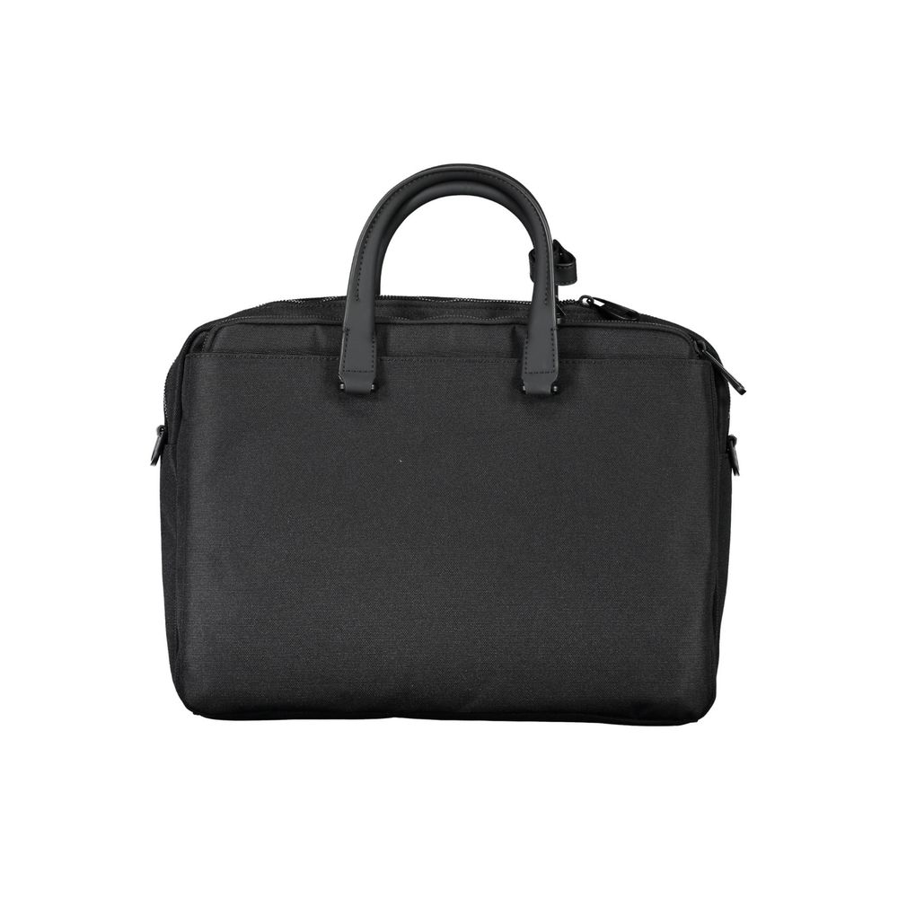 Calvin Klein Nero Polyester Men's Briefcase - ClickThatClicks 