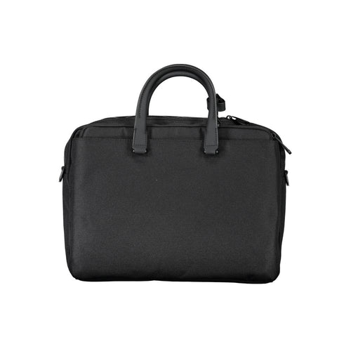 Calvin Klein Nero Polyester Men's Briefcase - ClickThatClicks 