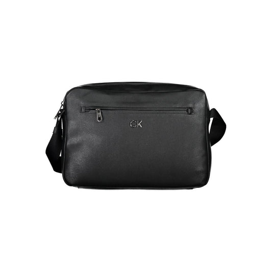 Calvin Klein Nero Recycled Polyester Men Briefcase - ClickThatClicks 