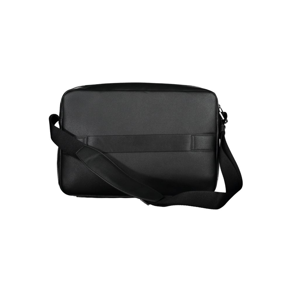 Calvin Klein Nero Recycled Polyester Men Briefcase - ClickThatClicks 