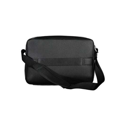 Calvin Klein Nero Recycled Polyester Men Briefcase - ClickThatClicks 