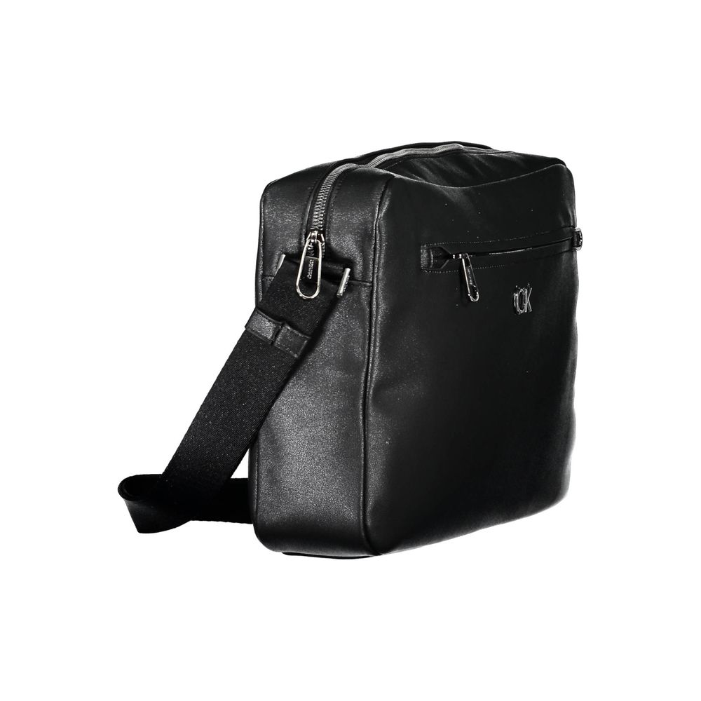 Calvin Klein Nero Recycled Polyester Men Briefcase - ClickThatClicks 