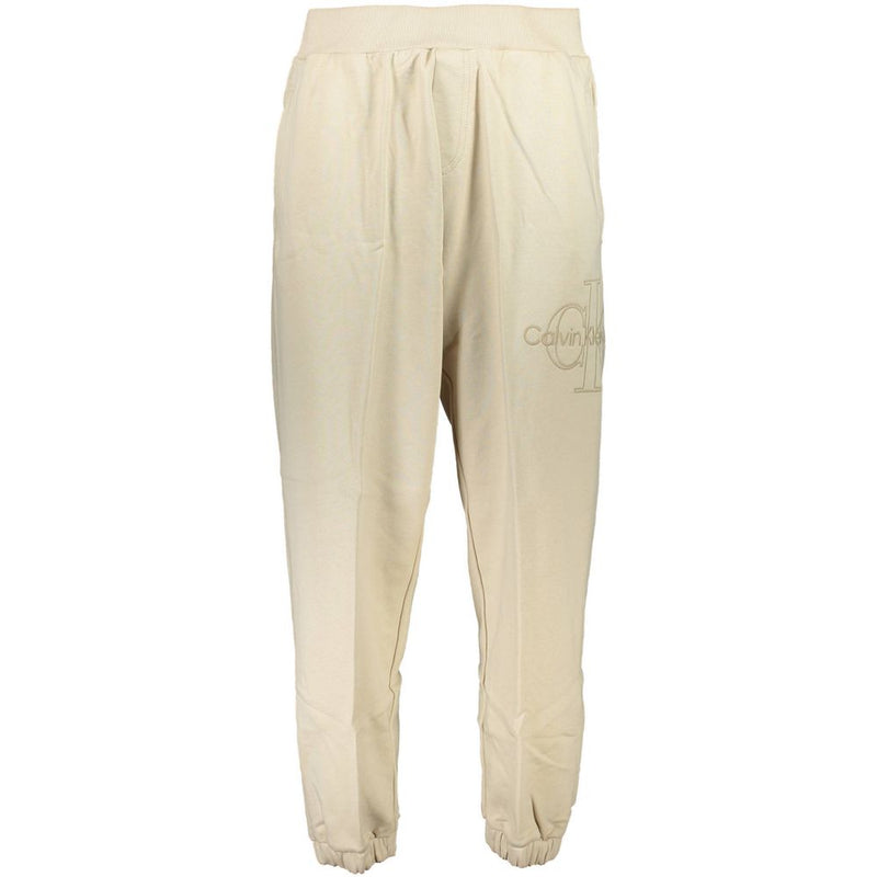 Calvin Klein Beige Cotton Pant