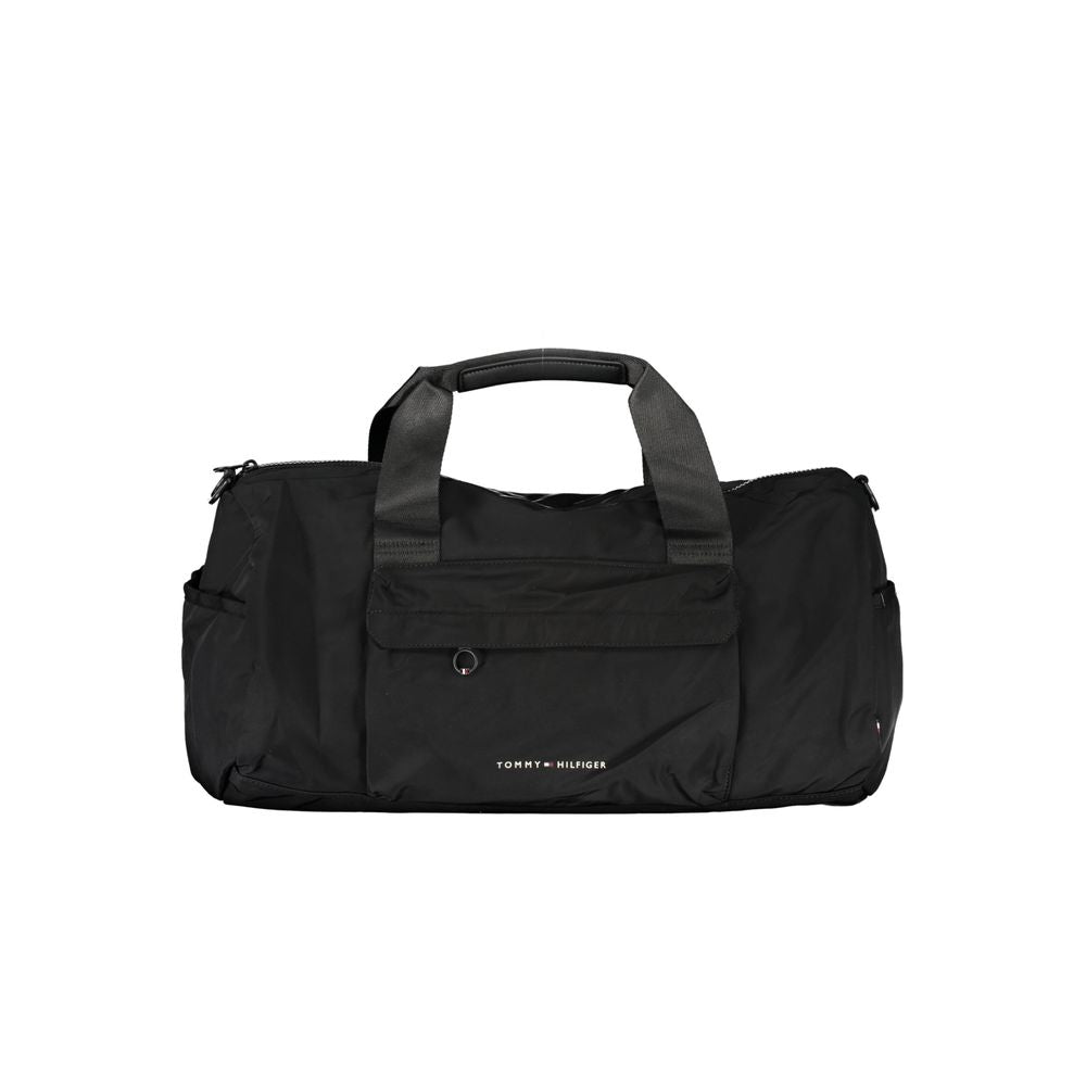 Tommy Hilfiger Black Polyester Handbag