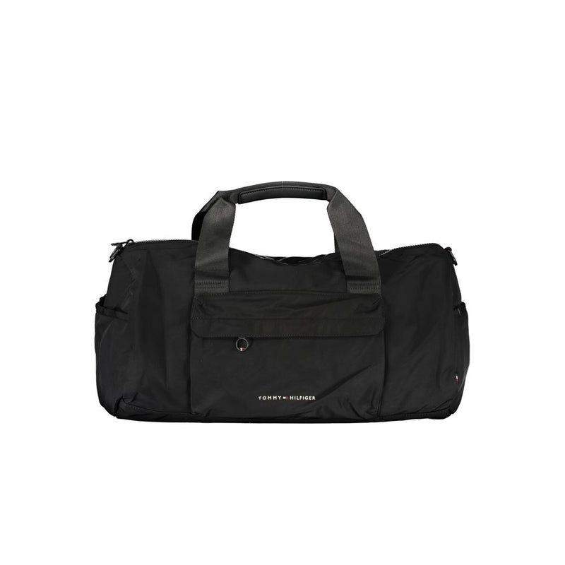 Tommy Hilfiger Black Polyester Handbag