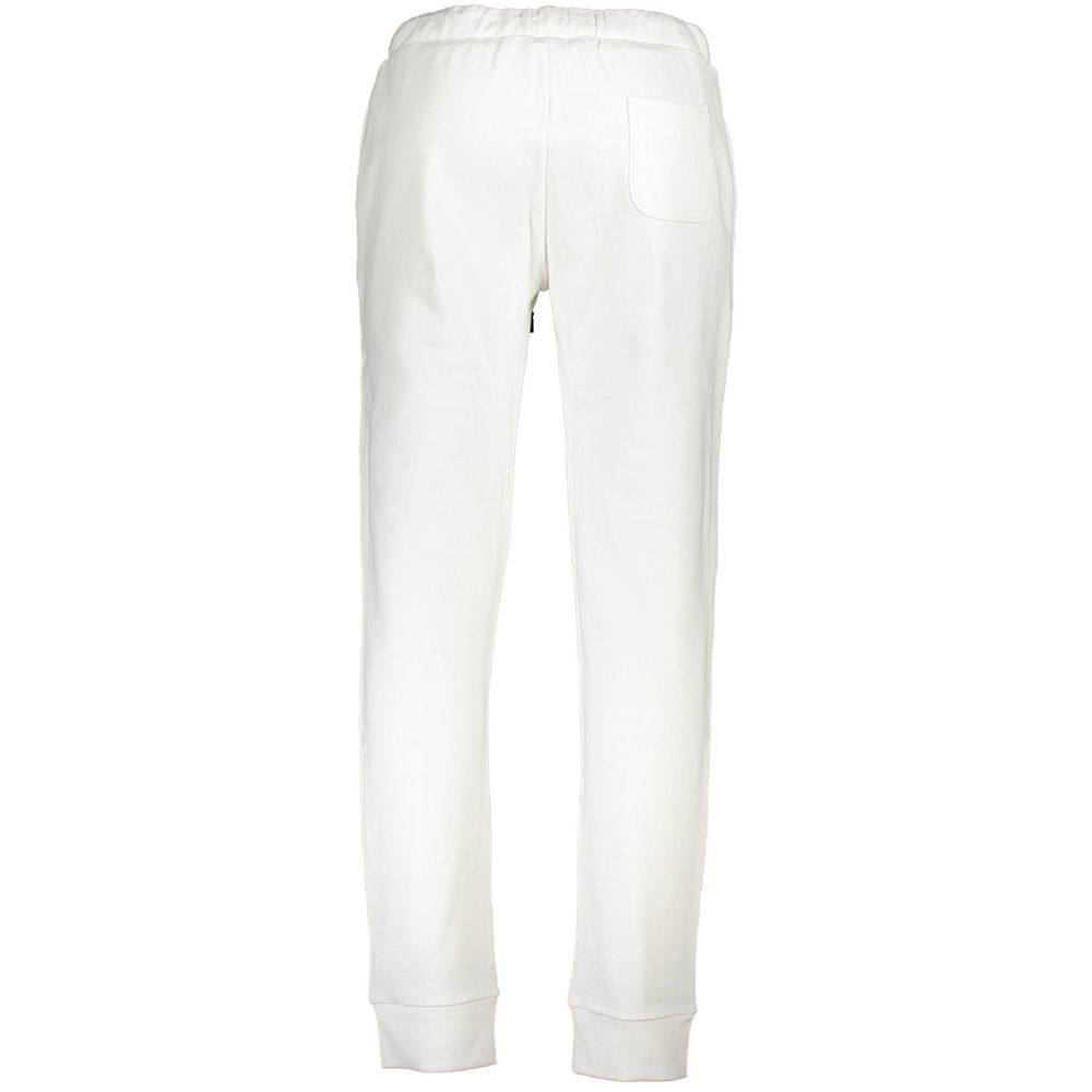 La Martina White Cotton Men's Track Pant - ClickThatClicks 