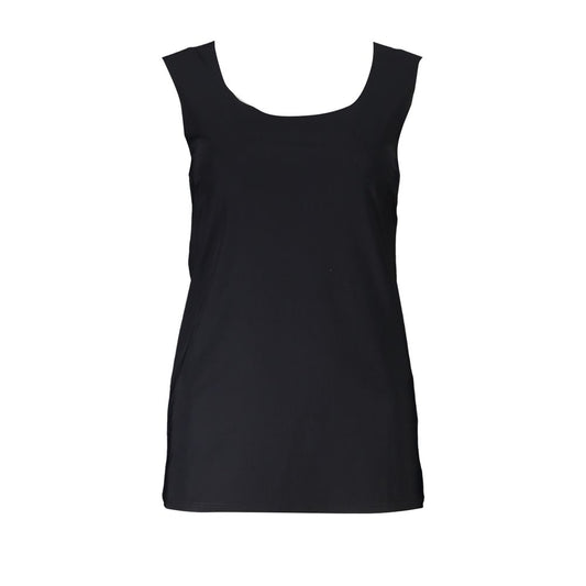 Patrizia Pepe Nero Poliammide Women Tank Top - ClickThatClicks 