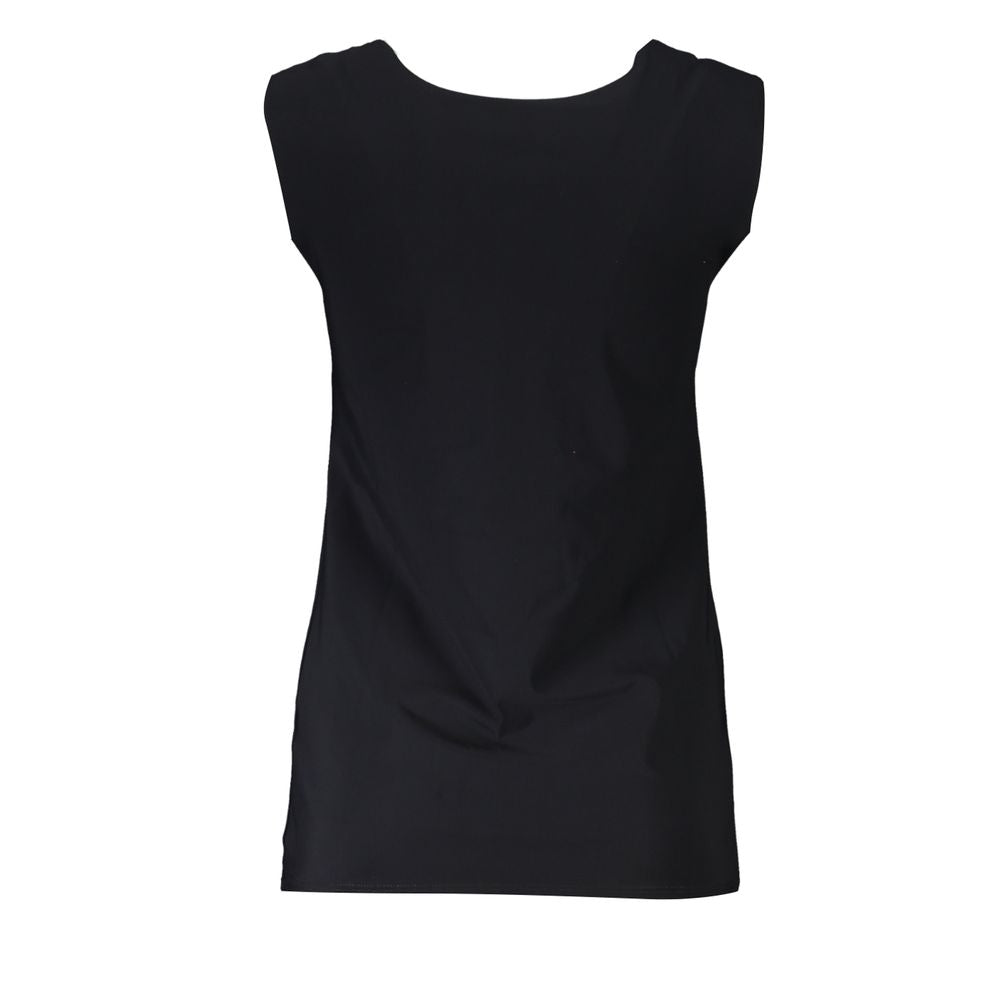 Patrizia Pepe Nero Poliammide Women Tank Top - ClickThatClicks 