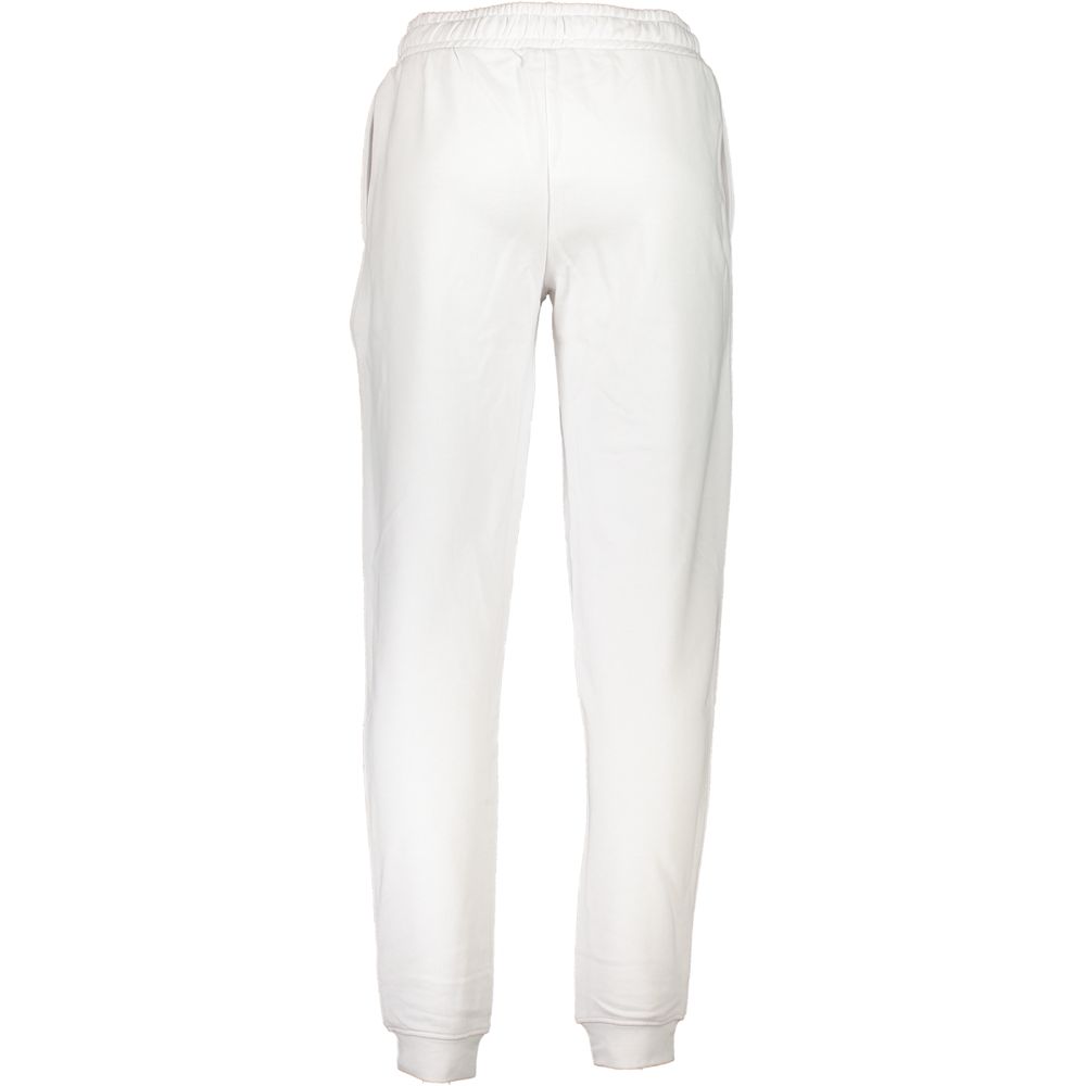 Cavalli Class Bianco Cotton Men Hoodie - ClickThatClicks 