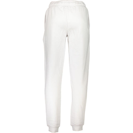 Cavalli Class Bianco Cotton Men Hoodie - ClickThatClicks 