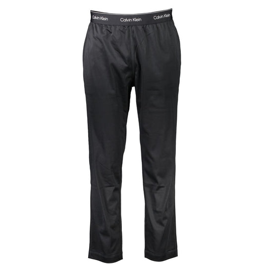 Calvin Klein Black Polyester Men's Track Pant - ClickThatClicks 