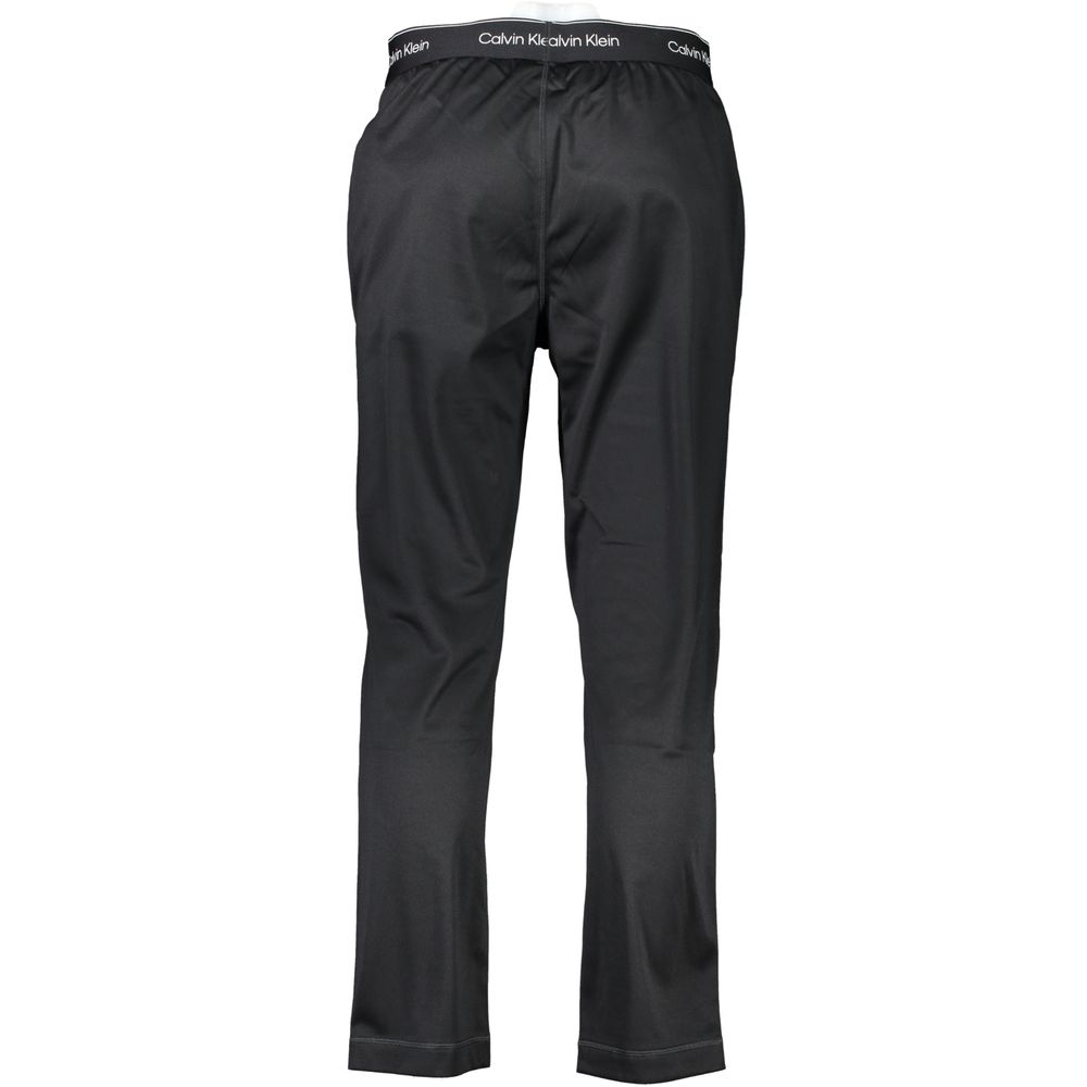 Calvin Klein Black Polyester Men's Track Pant - ClickThatClicks 