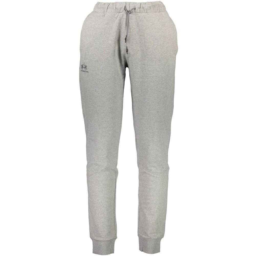 La Martina Grigio Cotton Men's Sport Trouser - ClickThatClicks 