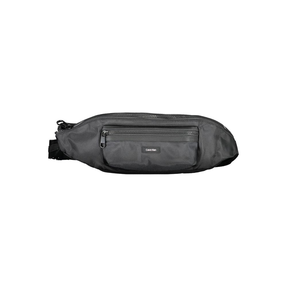 Calvin Klein Black Polyester Men's Bag - ClickThatClicks 