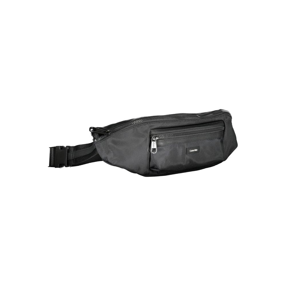 Calvin Klein Black Polyester Men's Bag - ClickThatClicks 