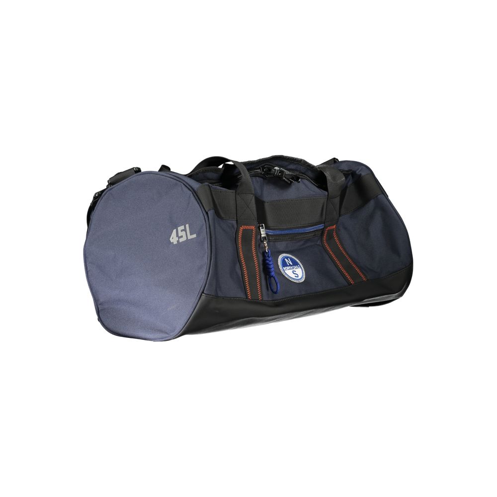 North Sails Blu Polyester Men Duffle Bag - ClickThatClicks 