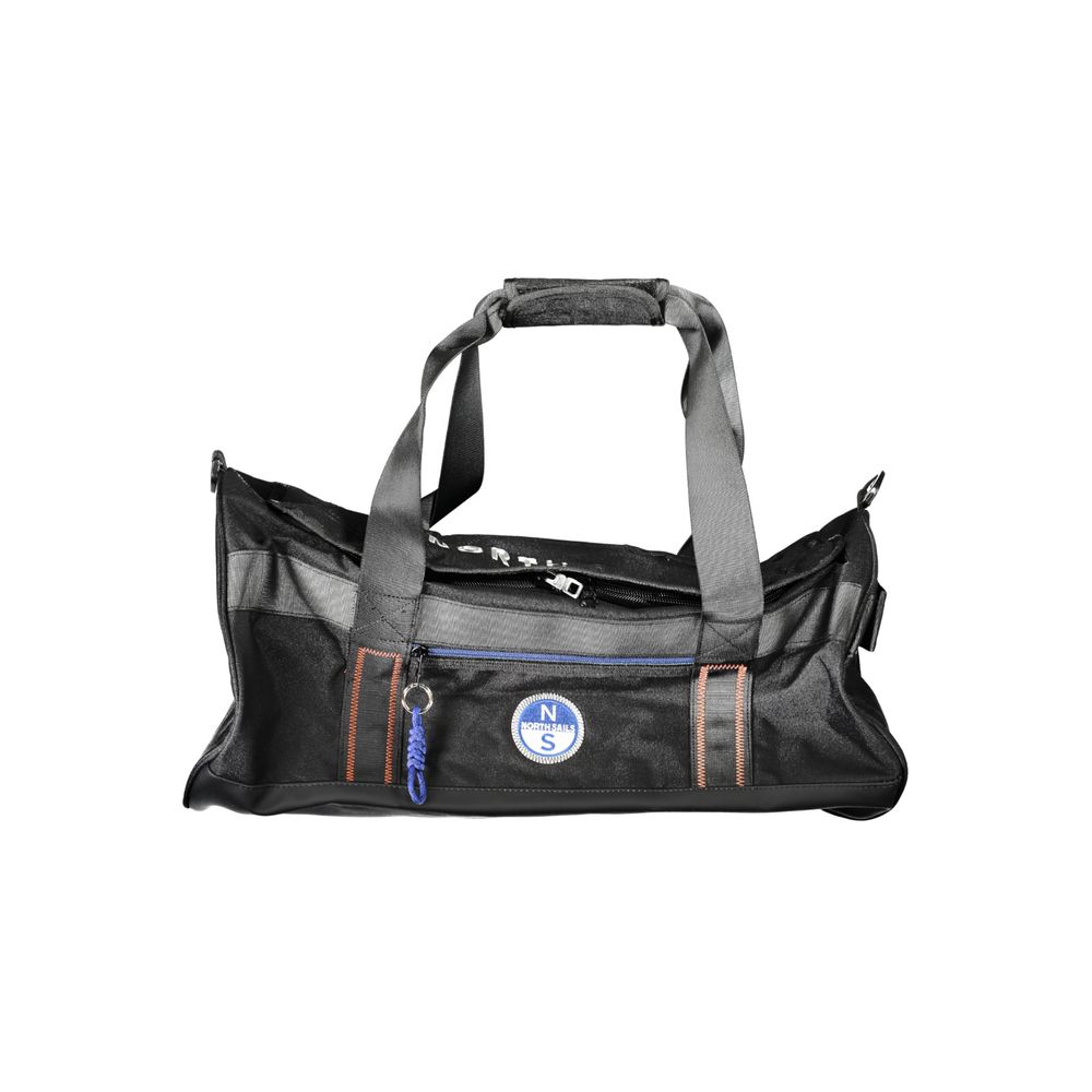 North Sails Black Polyester Men's Duffle Bag - ClickThatClicks 