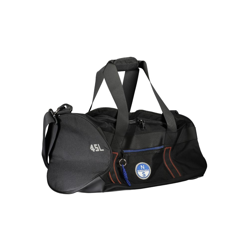 North Sails Black Polyester Men's Duffle Bag - ClickThatClicks 