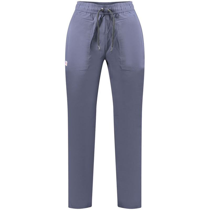 K-WAY Blue Elastane Pant