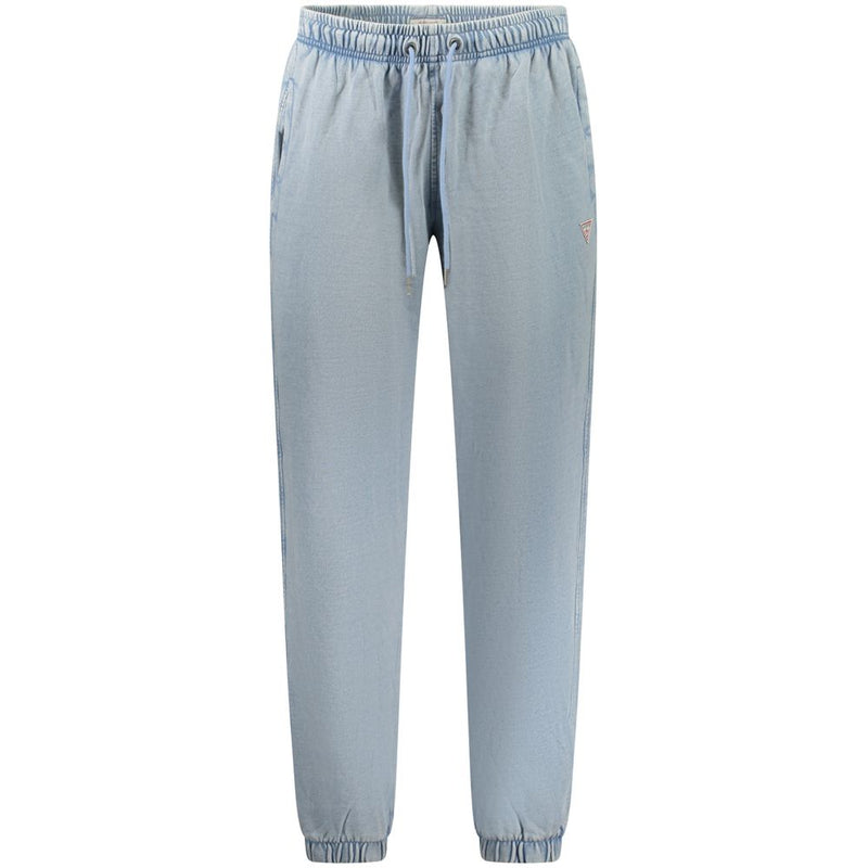 Guess Jeans Blue Cotton Pant
