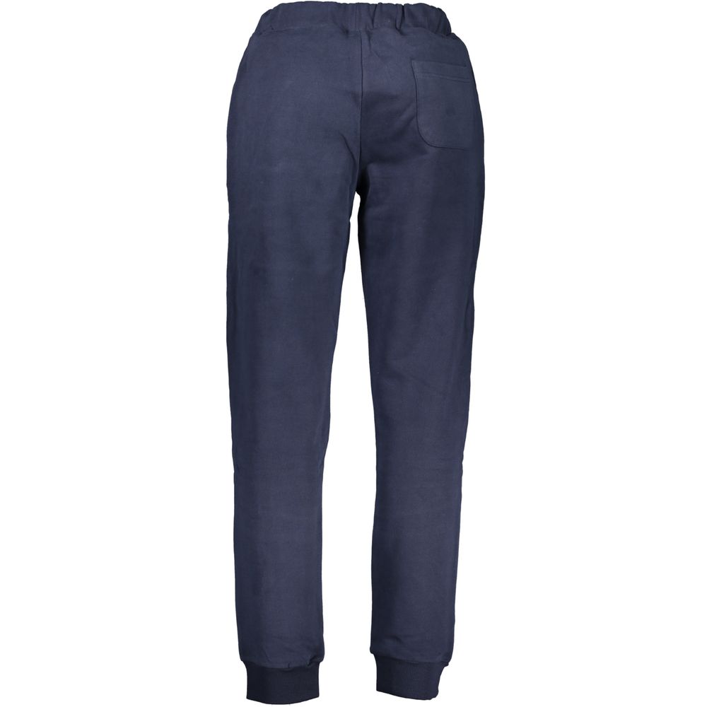 La Martina Blue Cotton Men's Sweatpant - ClickThatClicks 