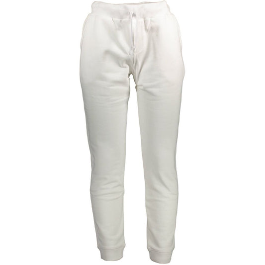 North Sails White Cotton Men's Sweatpant - ClickThatClicks 