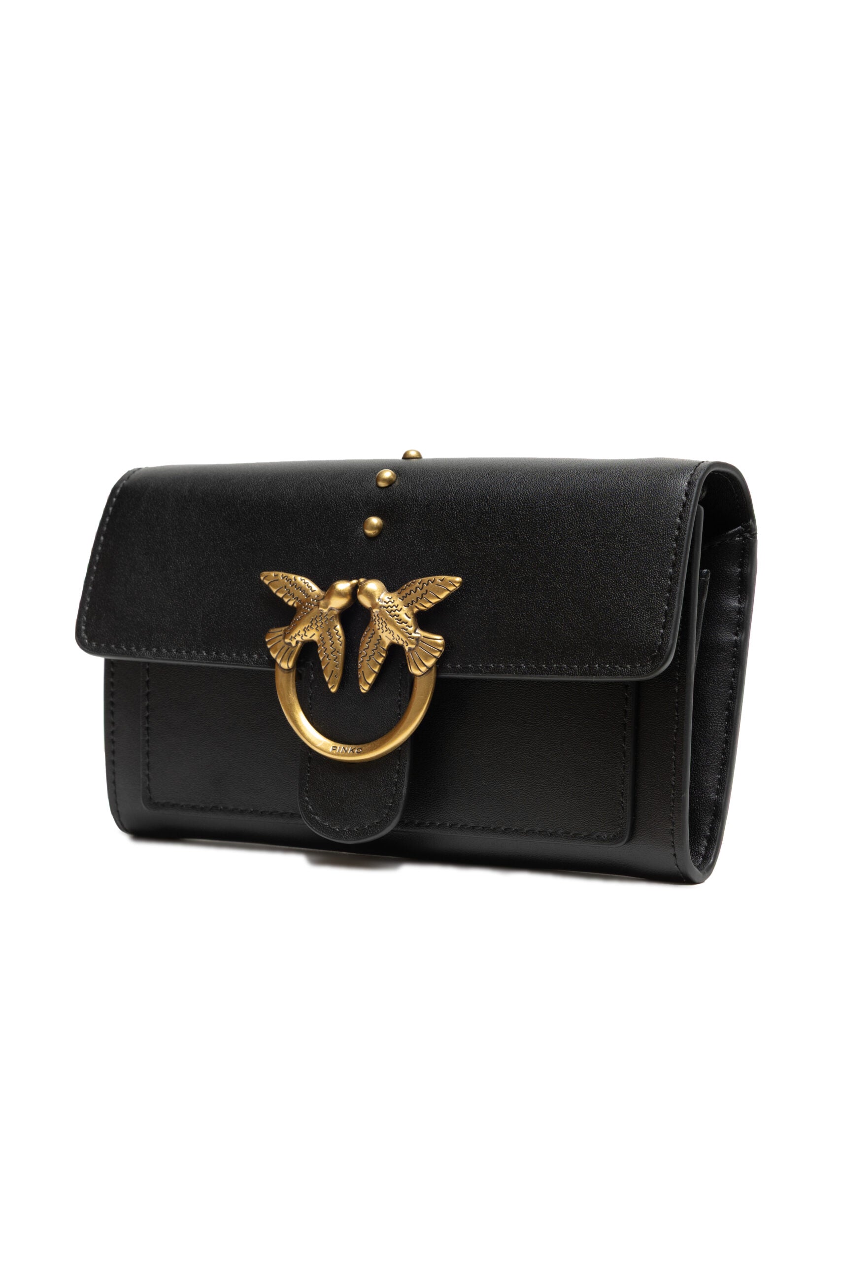 PINKO Black Mini Love Bag One Simply - ClickThatClicks 