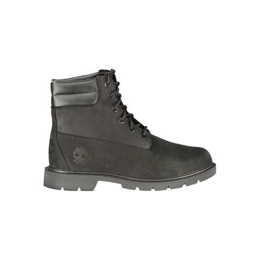 Timberland Black Leather Women Ankle Boot - ClickThatClicks 