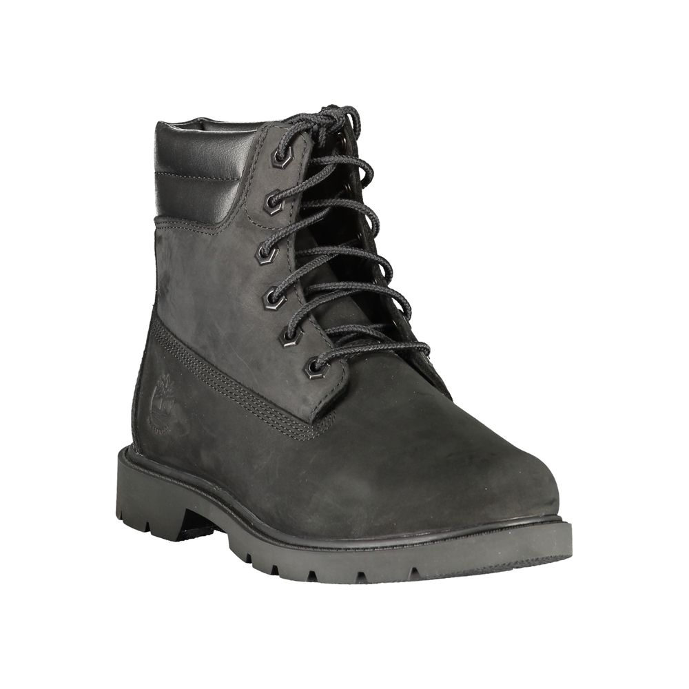 Timberland Black Leather Women Ankle Boot - ClickThatClicks 