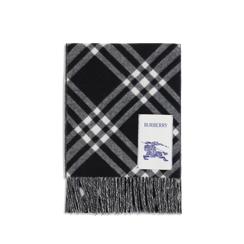 Burberry Check Cashmere Scarf