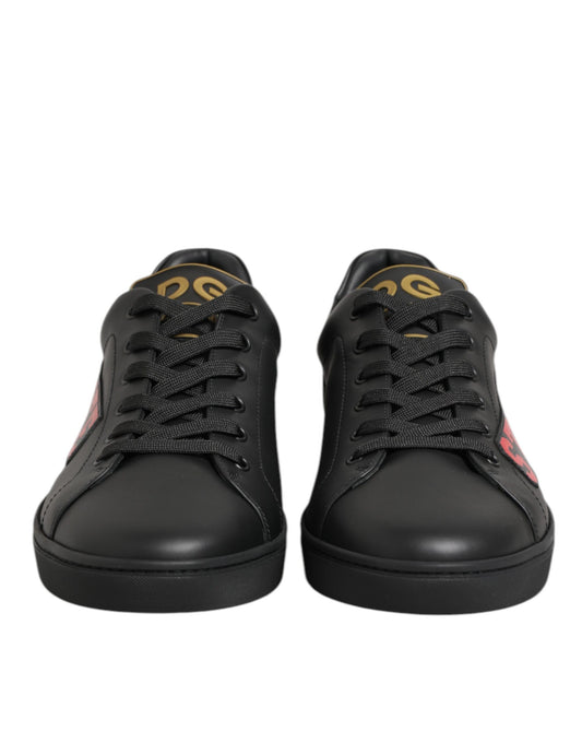 Dolce & Gabbana Black Street Life Low Top Men Sneakers Shoes - ClickThatClicks 