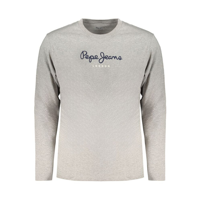 Pepe Jeans Gray Cotton T-Shirt