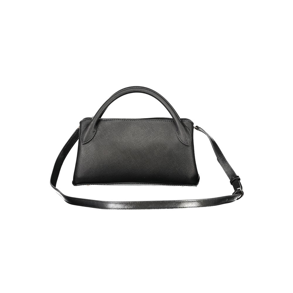 Guess Jeans Black Polyurethane Women Handbag - ClickThatClicks 