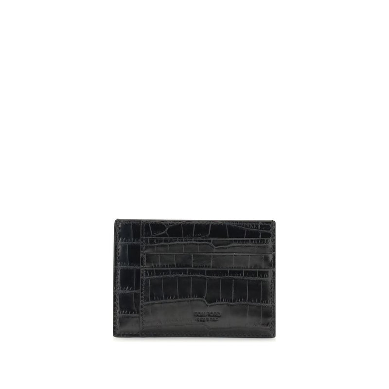 Tom Ford SHINY PRINTED CROC EXOTIC LINE OVERSIZE
