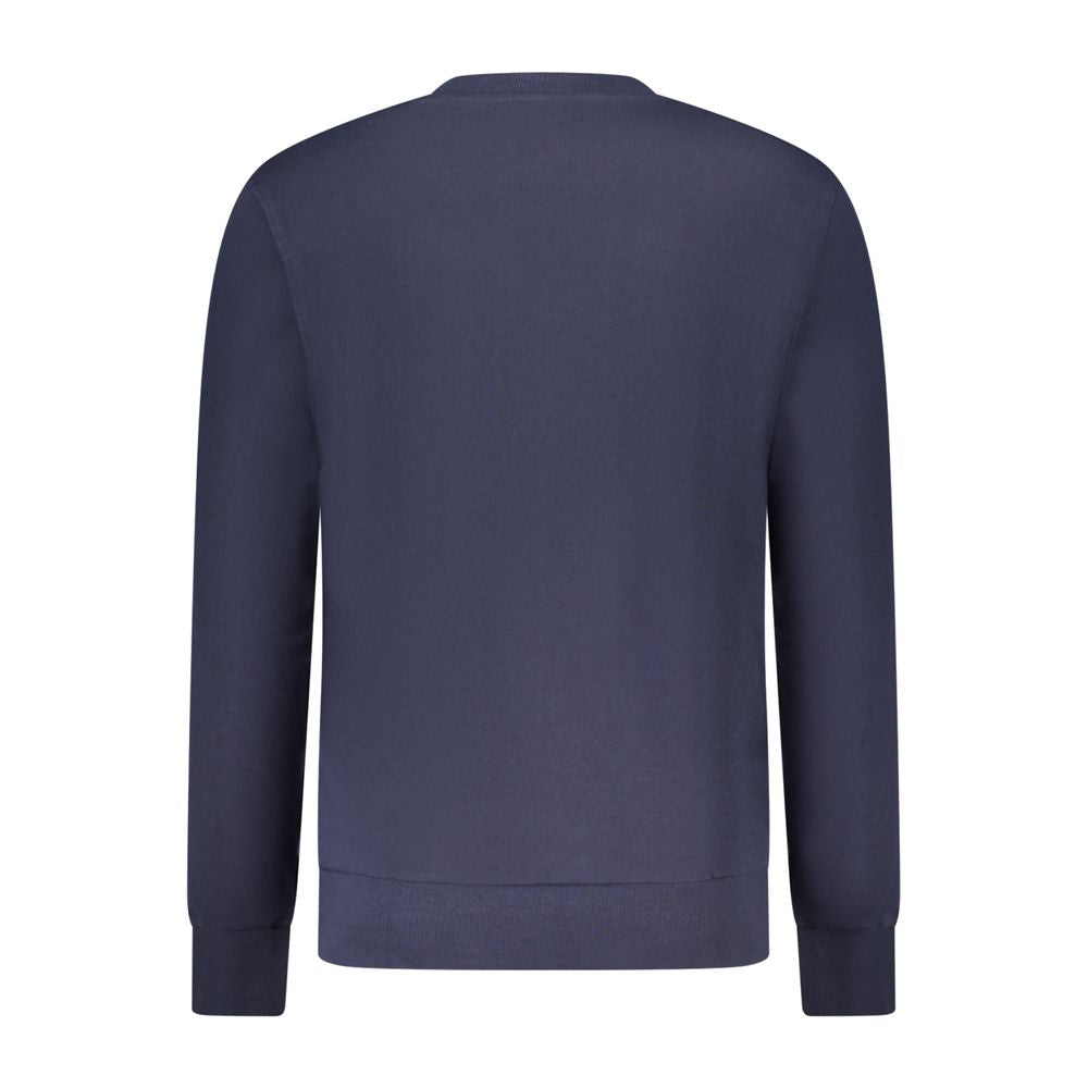 North Sails Blue Cotton Men's Sweatshirt - ClickThatClicks 