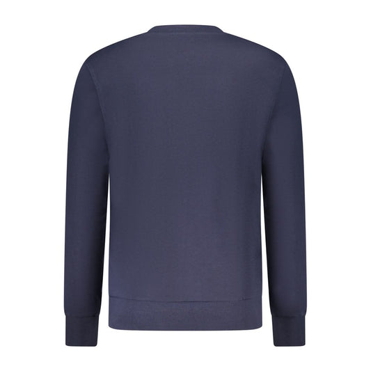 North Sails Blue Cotton Men's Sweatshirt - ClickThatClicks 
