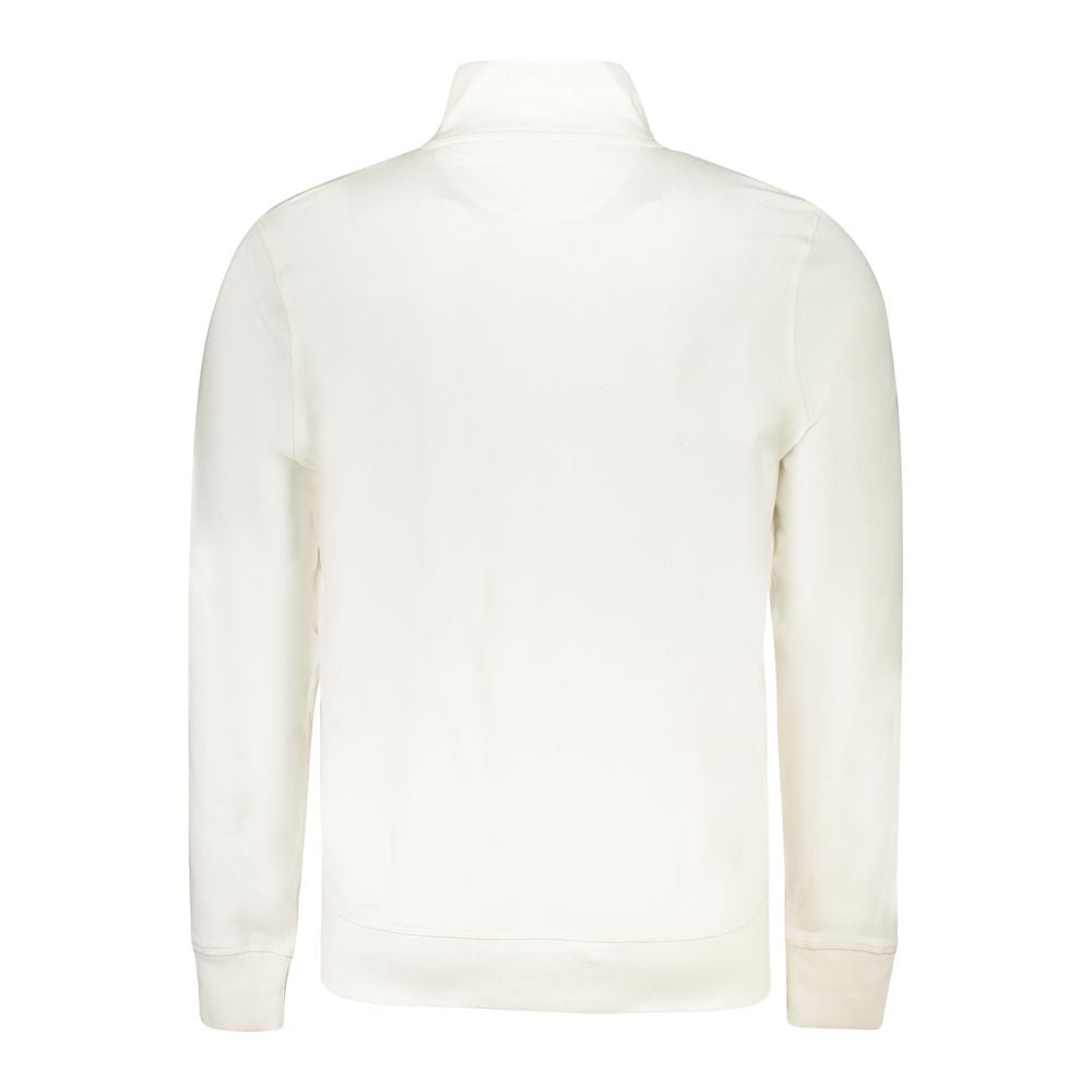 North Sails White Cotton Men's Sweatshirt - ClickThatClicks 