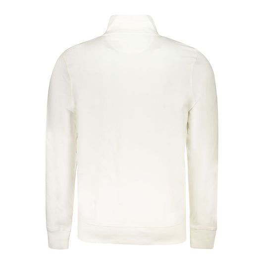 North Sails White Cotton Men's Sweatshirt - ClickThatClicks 