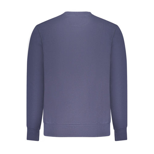 North Sails Blue Cotton Men's Sweatshirt - ClickThatClicks 