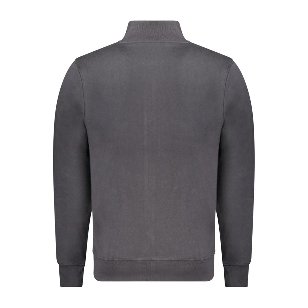 North Sails Black Cotton Men's Sweatshirt - ClickThatClicks 