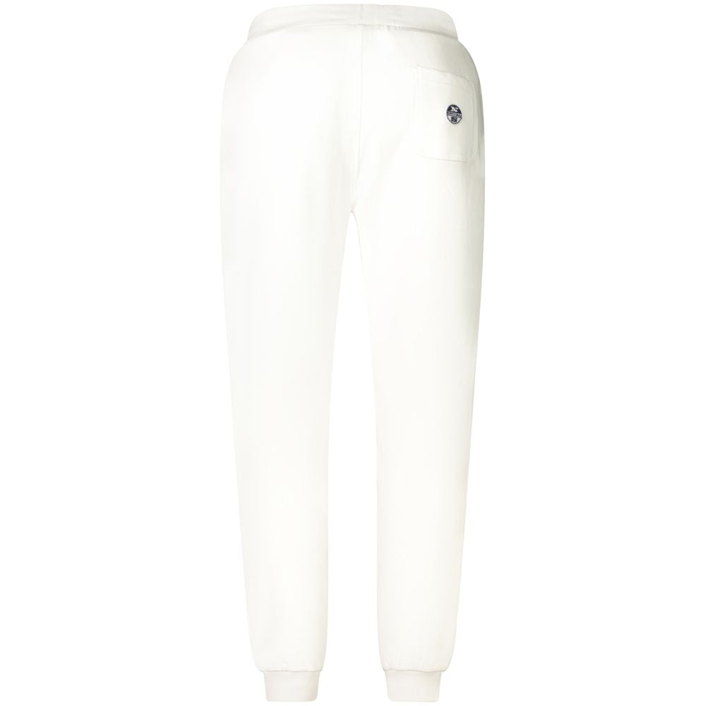 North Sails Bianco Cotton Men's Sweatpant - ClickThatClicks 